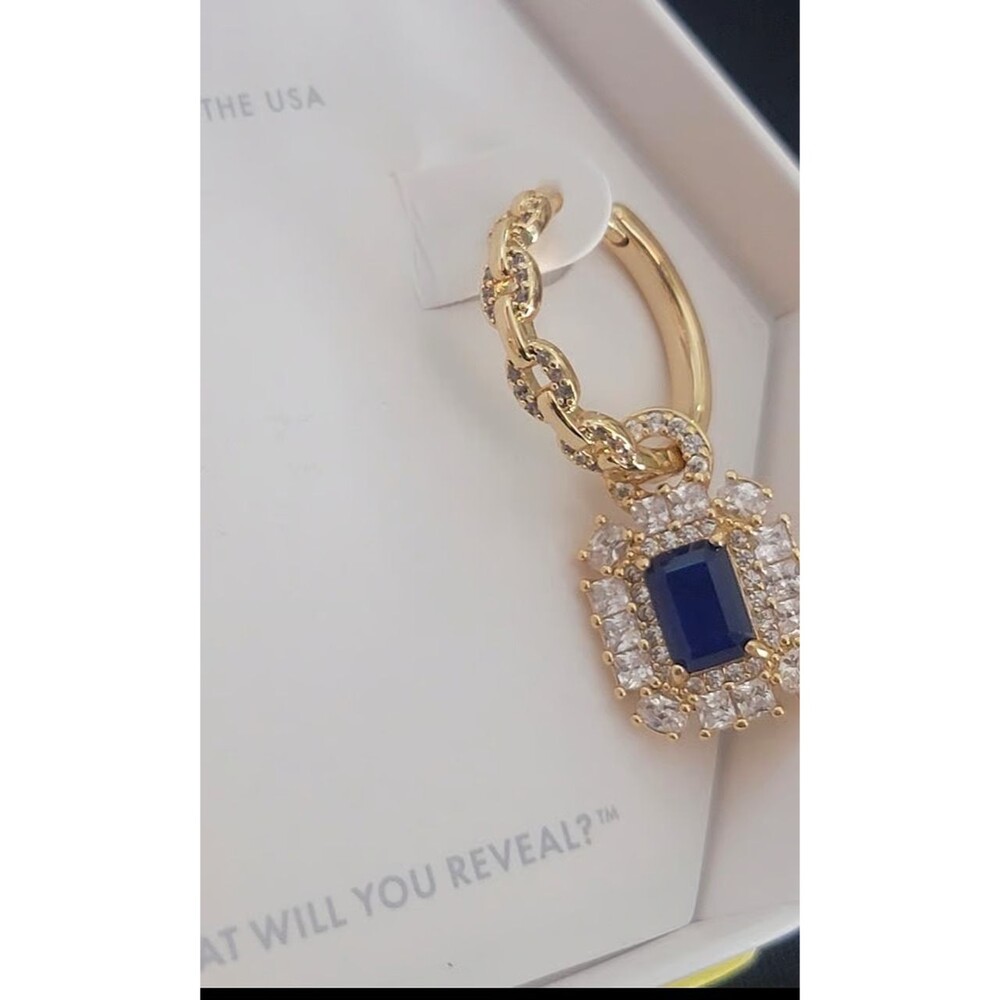 Beautiful Sapphire Earrings - Picture 2 of 3